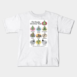 Film Studies Christmas Trees Kids T-Shirt